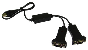 USB 2.0 Dual Serial Convertors.