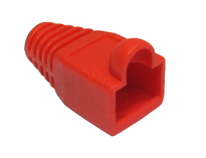 RJ45 Snagless Boot Red