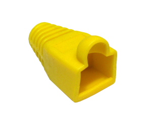 RJ45 Snagless Boot Yellow
