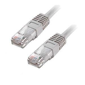 15m White CAT6 RJ45 U/UTP 24AWG Network Patch Leads PoE++