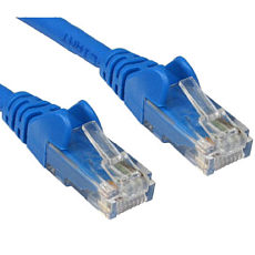 CAT5e Network Ethernet Patch Cable BLUE 1m