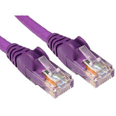 CAT5e Network Ethernet Patch Cable VIOLET 0.25m