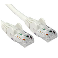 CAT5e Network Ethernet Patch Cable WHITE 1.5m