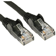 CAT6 LSOH Network Ethernet Patch Cable BLACK 2m