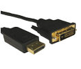 Displayport to DVI Cables
