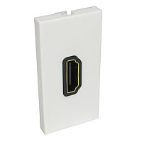 HDMI Face Plate Single Socket Wallplate Module