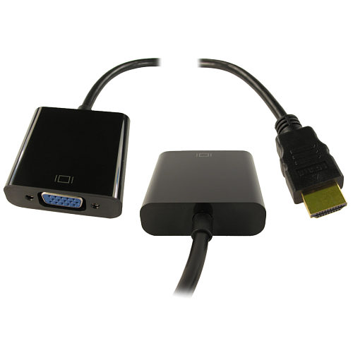 HDMI to VGA Converter Cable with Audio