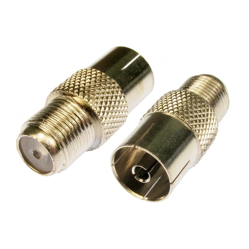 F Type Female to Coax Female Adapter