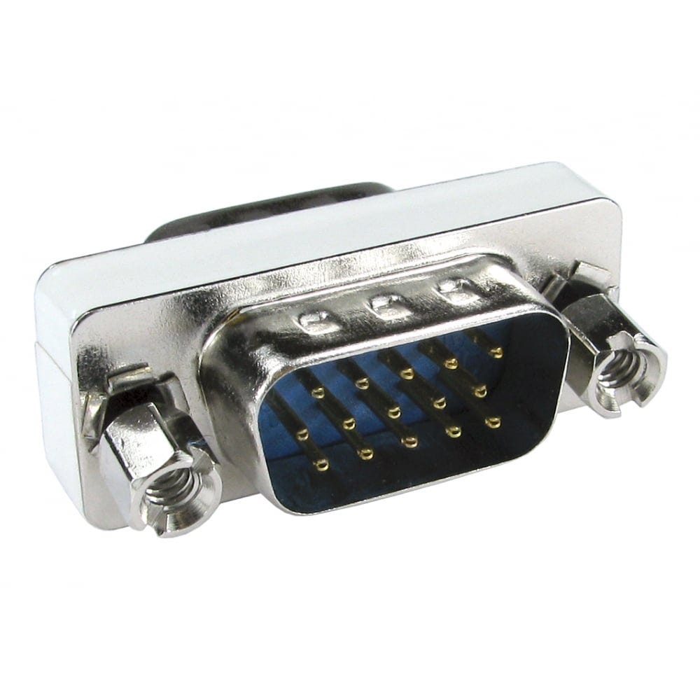 D15 High Density M/M Slimline Gender Changer