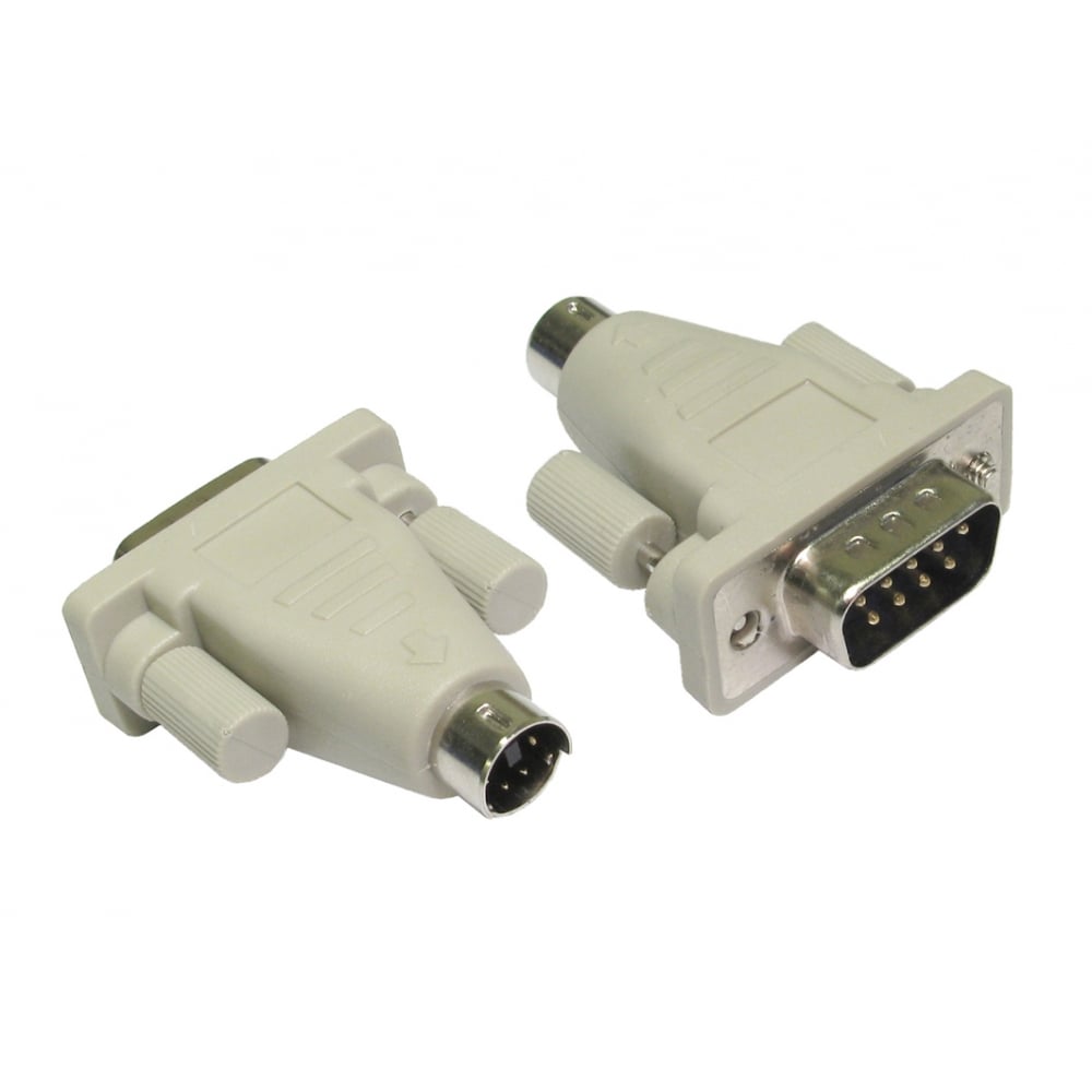 PS/2 to Serial Mouse Adapter, 9 Pin Serial Male, 15cm Cable
