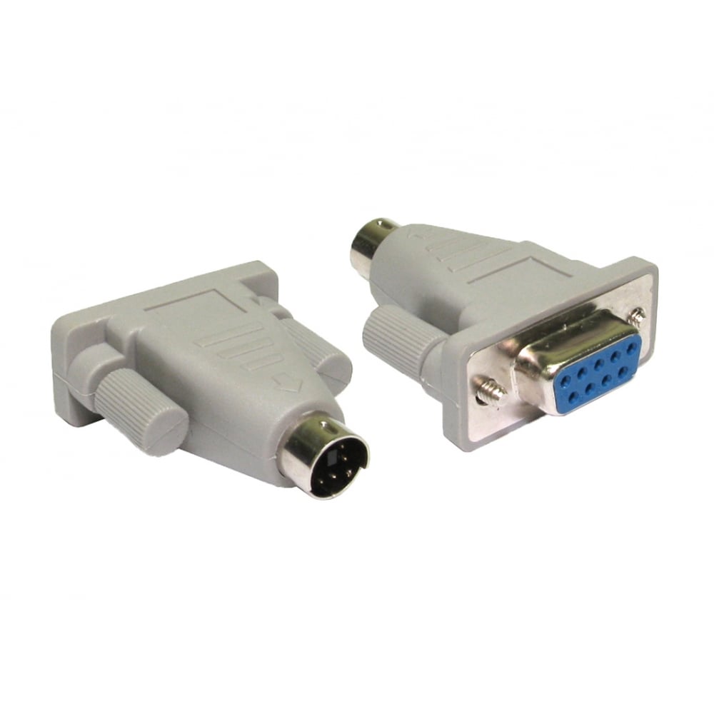 PS/2 to Serial Mouse Adapter, PS/2 Male to 9 Pin Serial Female