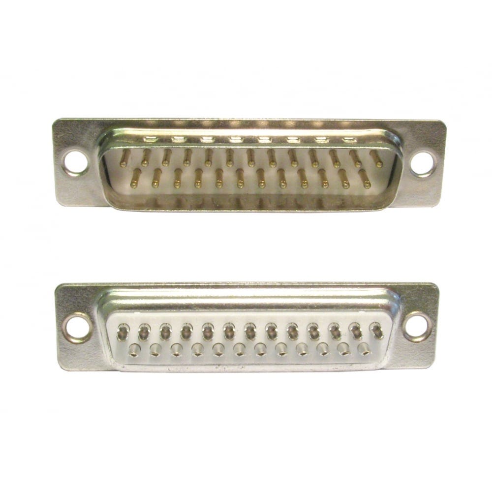 D25 Male connector solder type