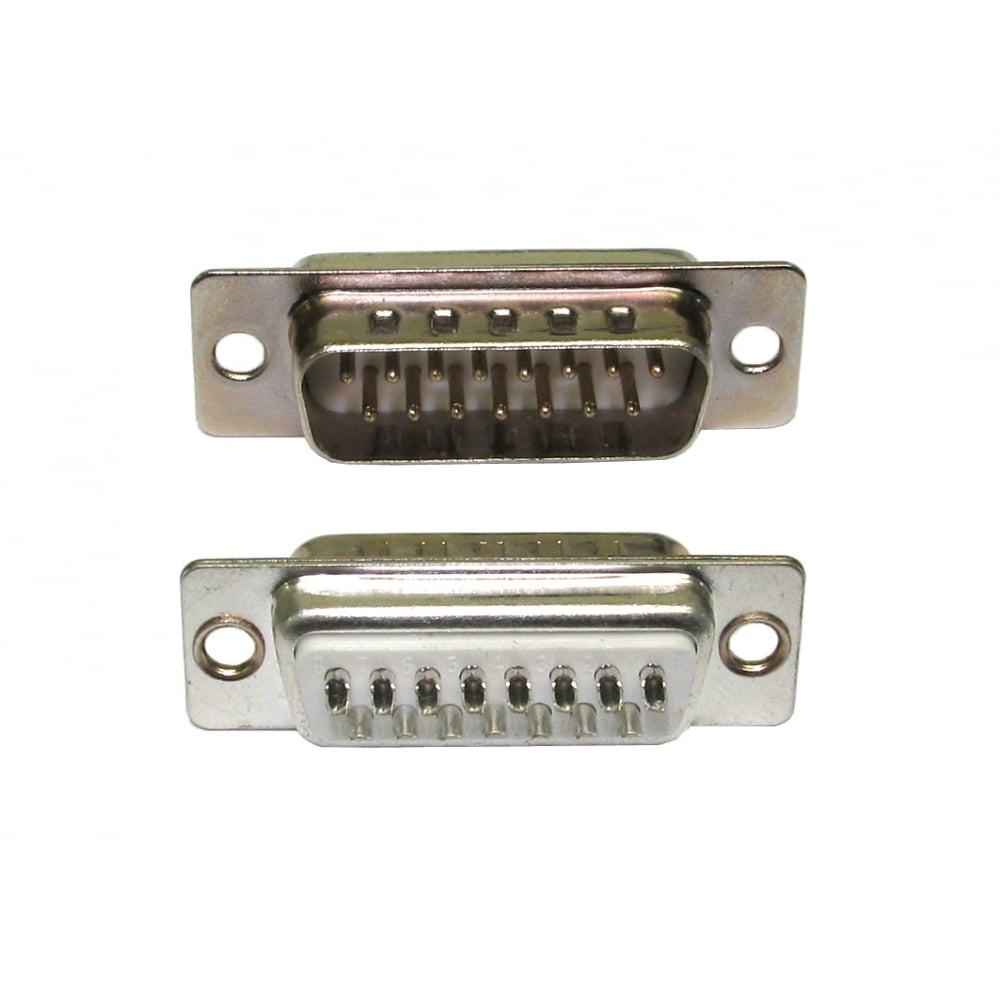 D15 Male solder type Connector