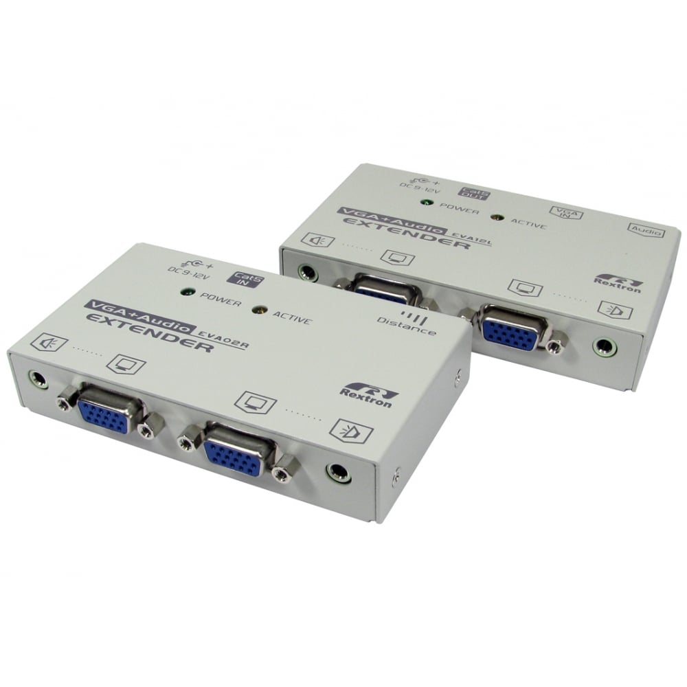 SVGA Extender Over CAT5 with Audio