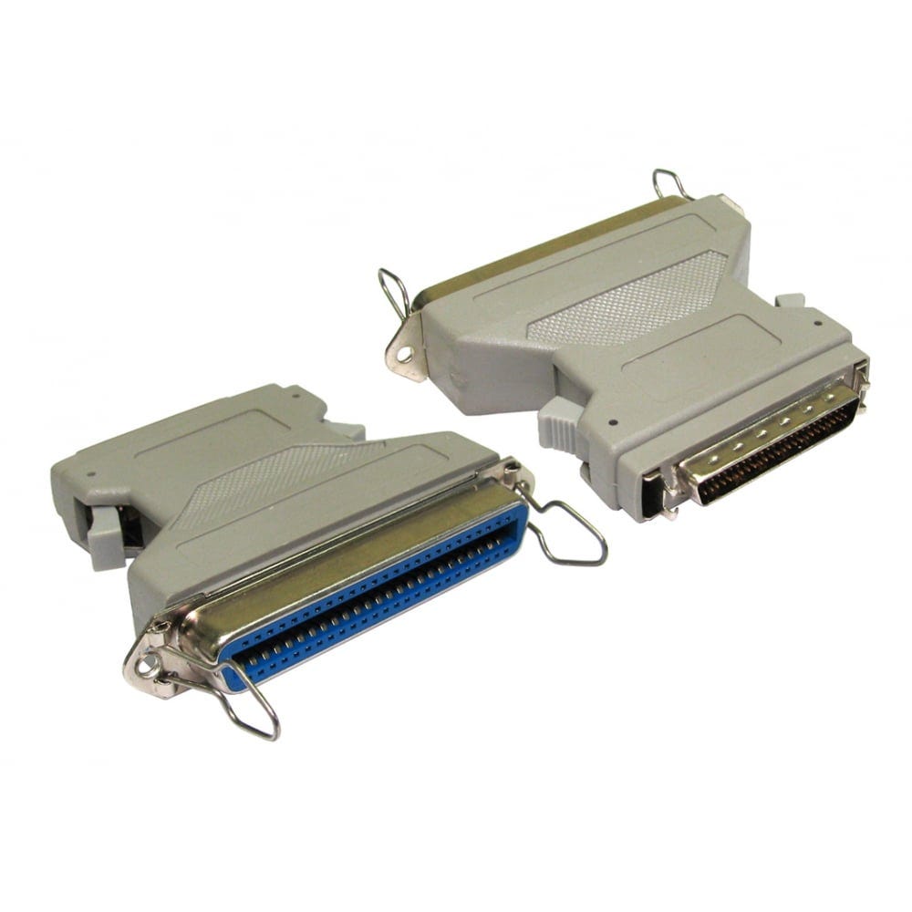 SCSI 1-2 Adapter, 50 Centronic Female to Half Pitch 50 Male