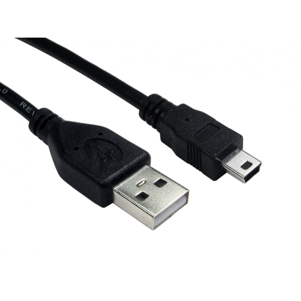 Mini USB Cable 5m USB A to Mini USB B 5 Pin
