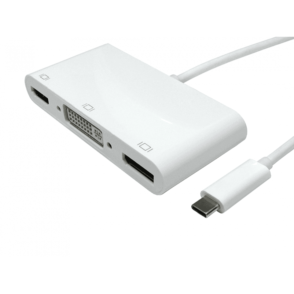 USB C to HDMI DVI or Displayport Adapter