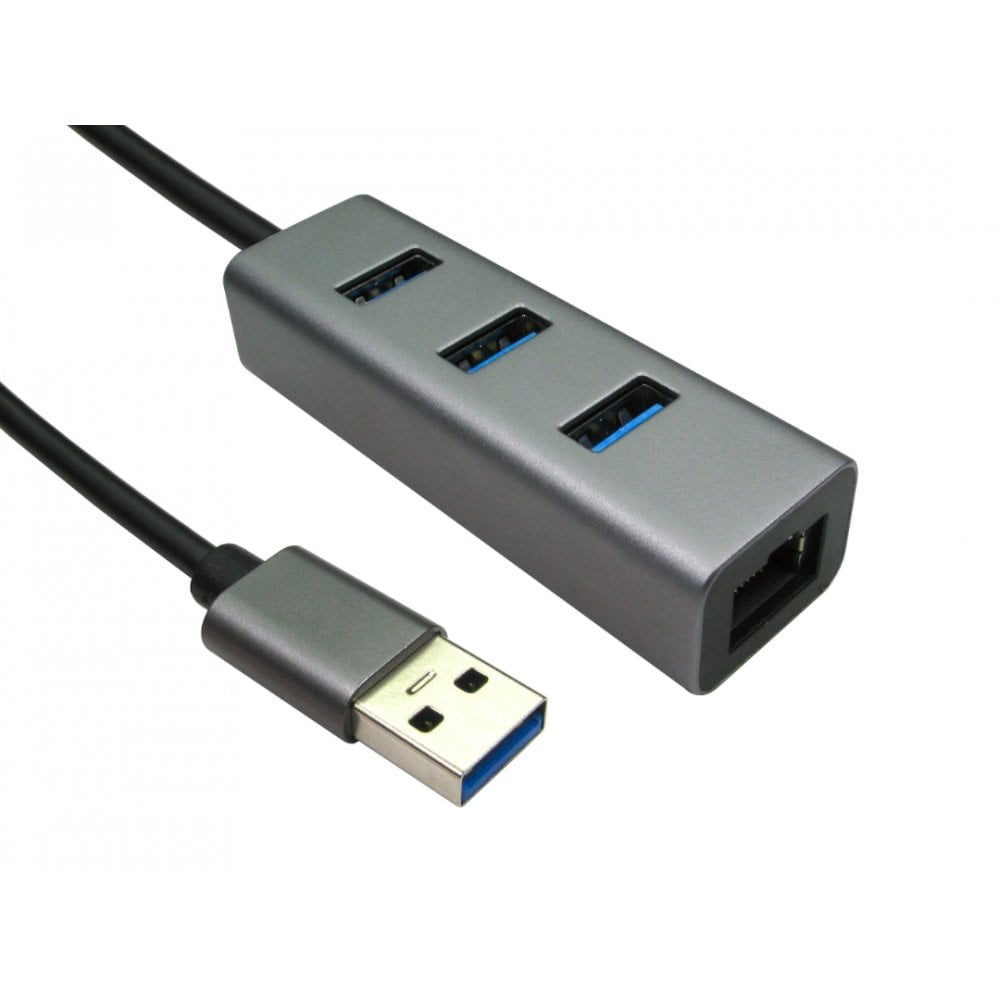 USB3.0 Gigabit Network Ethernet Adapter with Hub