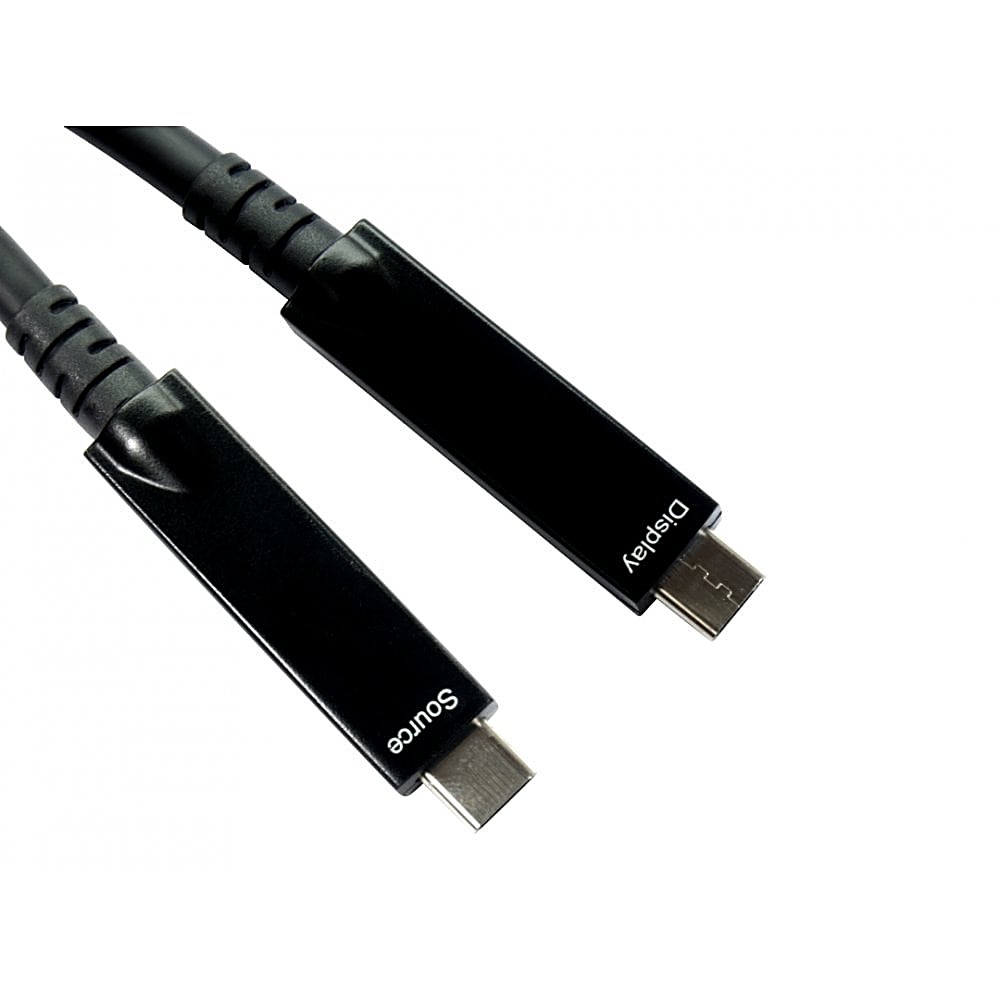 10m USB-C Fibre Optic Cable 10Gbps 60W