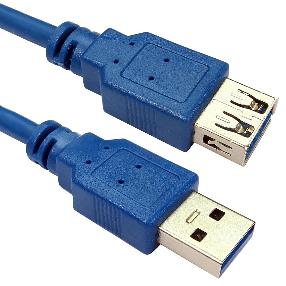 1m USB 3.0 Extension Cable A Male to A Female Blue