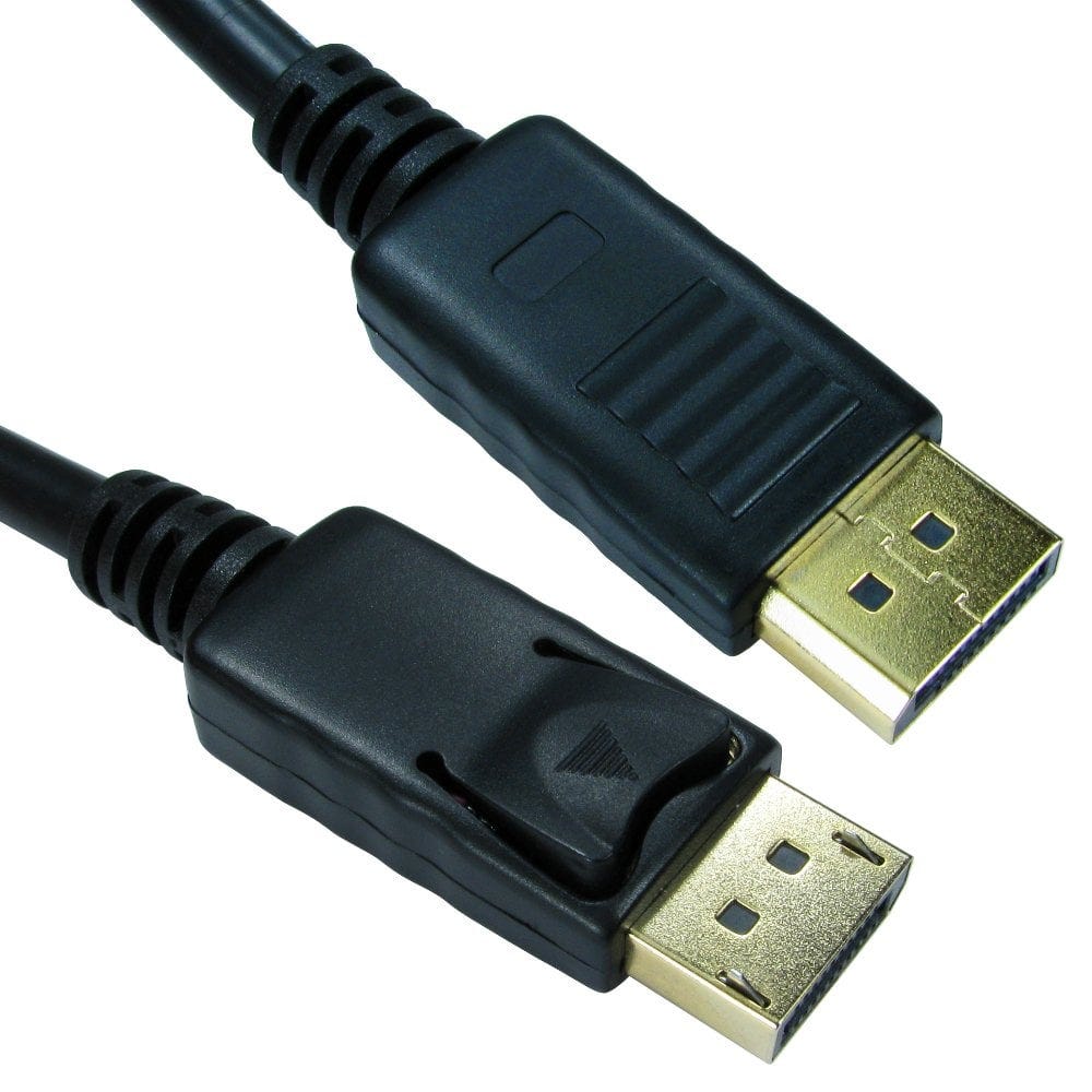 10m Displayport Cable with Locking Connectors