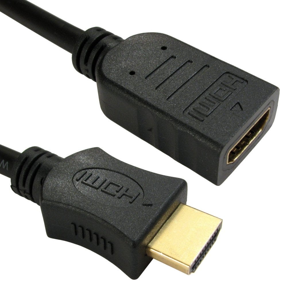 1m HDMI Extension Cable High Speed with Ethernet 1.4 2.0