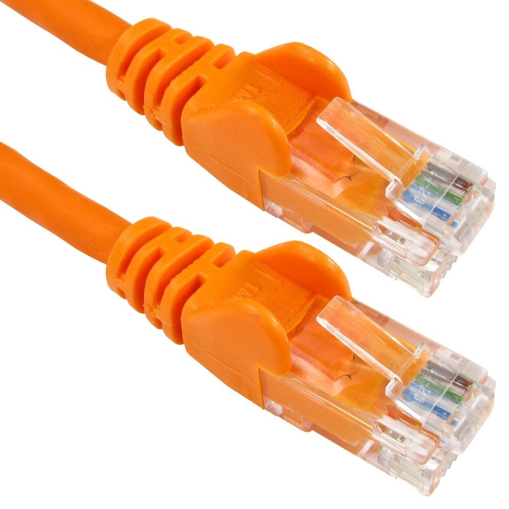 CAT6 LSOH Network Ethernet Patch Cable Orange 10m