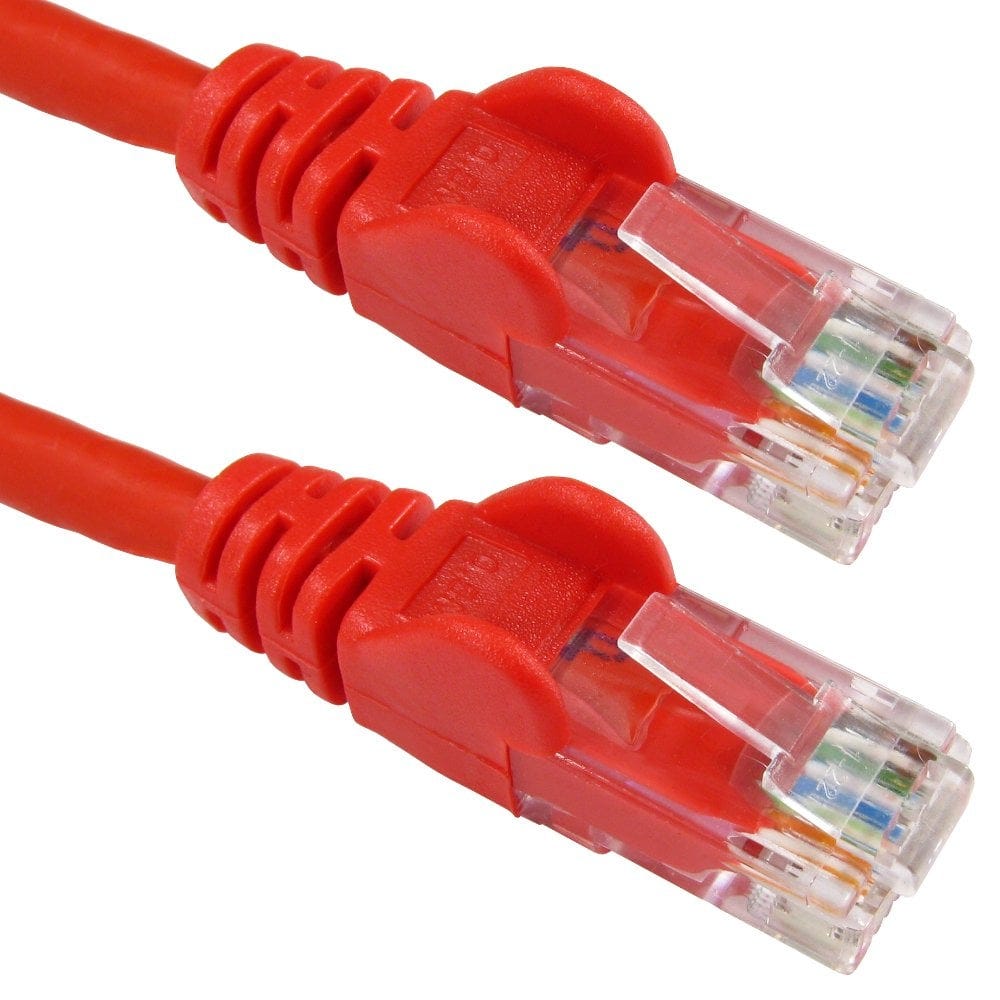 CAT6 LSOH Network Ethernet Patch Cable RED 10m