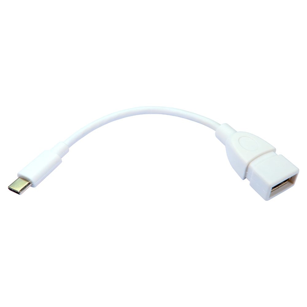USB C to USB A Adapter Cable 15cm, USB3.0 White