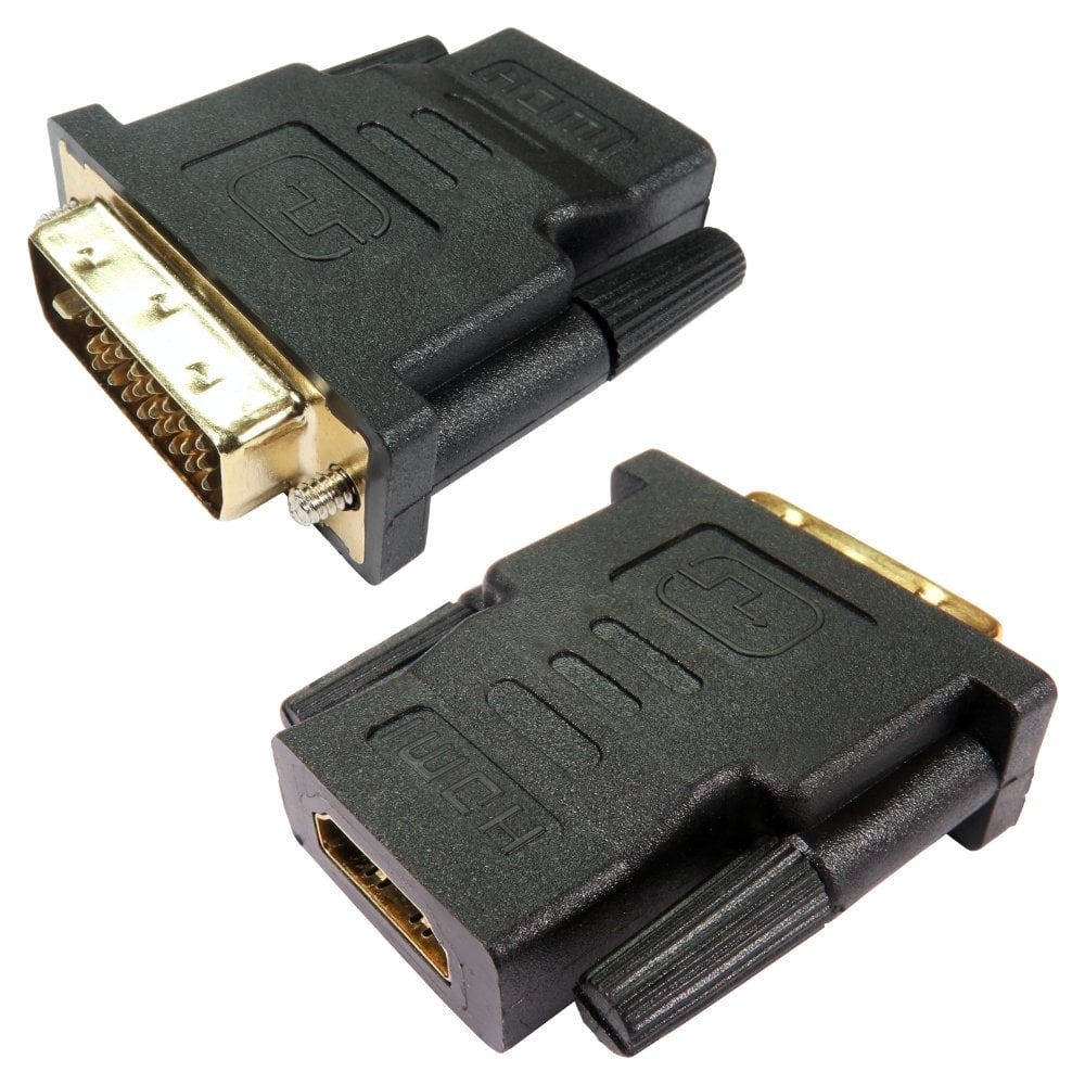 DVI-D to HDMI Adapter HDMI Female DVI Male