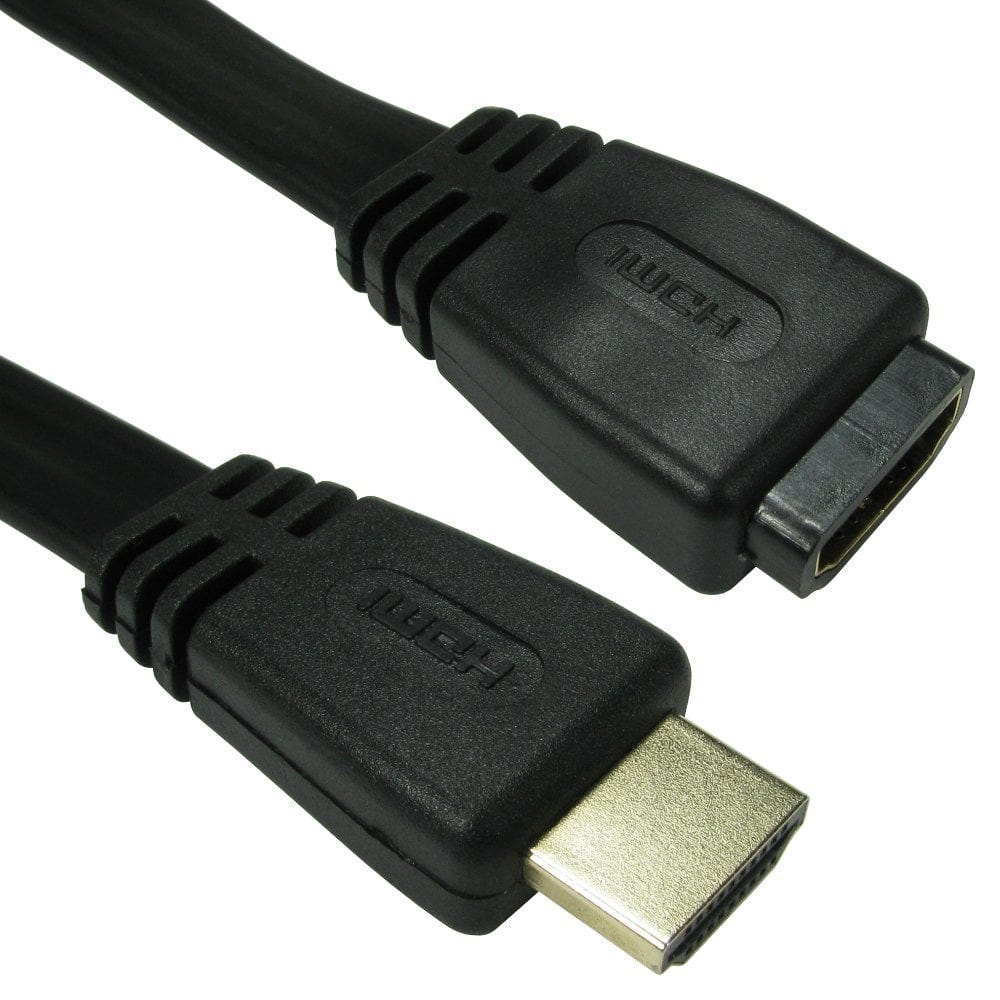 Flat HDMI Extension Cable 1m HSE 4k Ready
