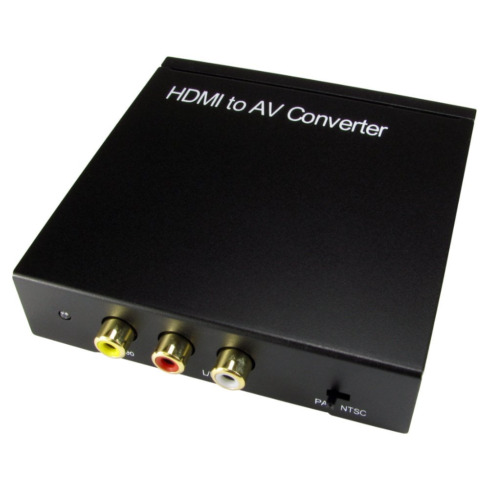 HDMI to Composite Video Plus Audio / Scart Converter, White