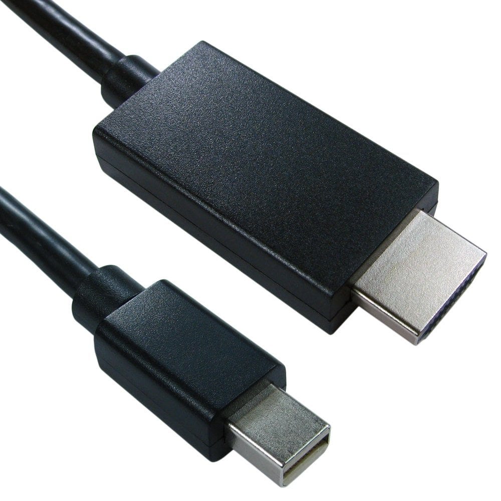 Mini DisplayPort To HDMI Cable 2m