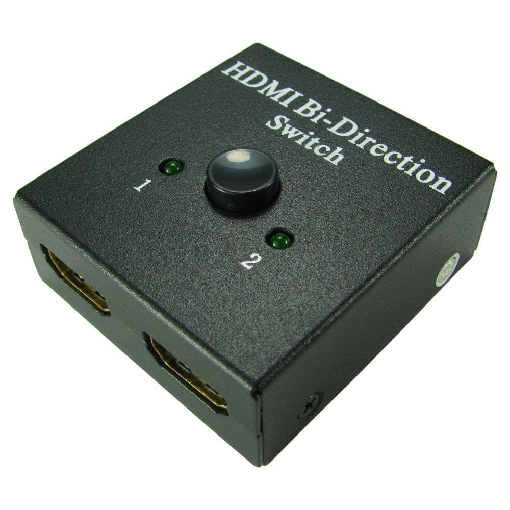 HDMI Switch 2 Port Bi-Directional with 4k Support