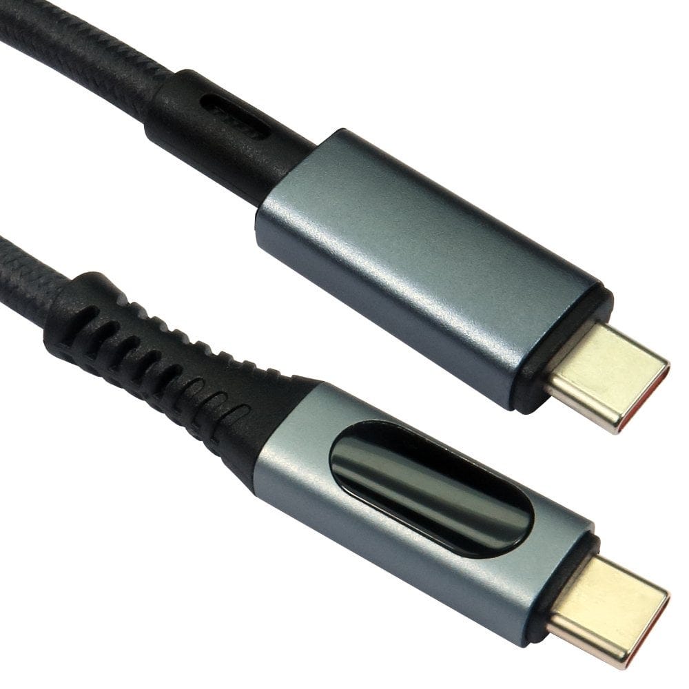 1m USB4 Cable with Digital Power Display, 240W EPR, 40Gbps