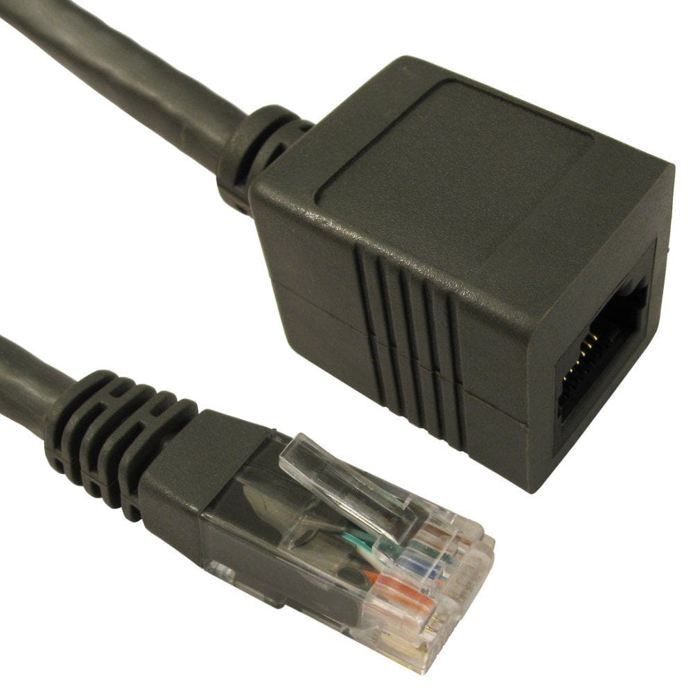 2m Ethernet Extension Cable CAT6 RJ45 Male to Female