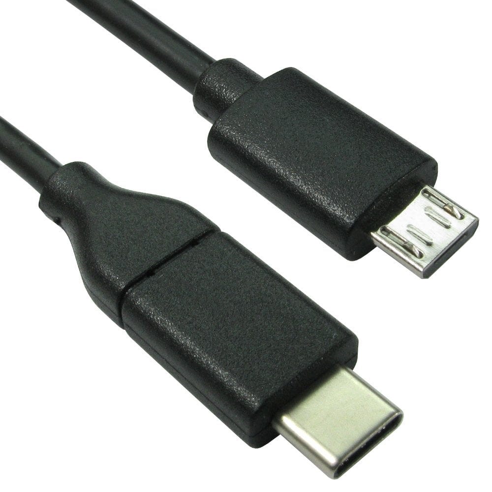 USB C to Micro USB B (USB 2.0) Cable 2m