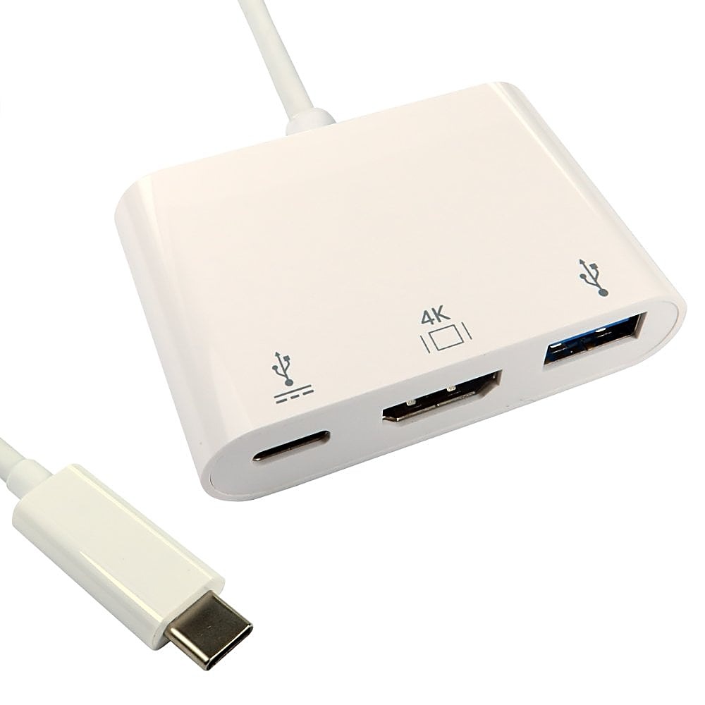 USB-C to HDMI 4K, USB and Power Delivery Adapter