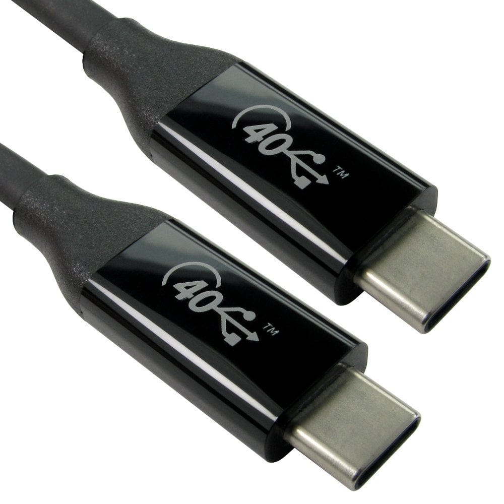 0.8m Certified USB4 40Gbps Cable - USB C to C Retail Packed
