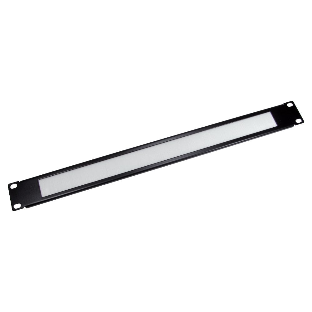 19 Inch Rack Mount White Brush Plate