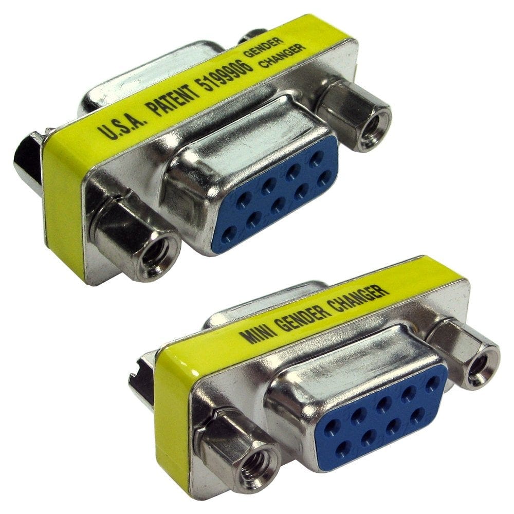 D9 Female / Female Slimline Gender Changer