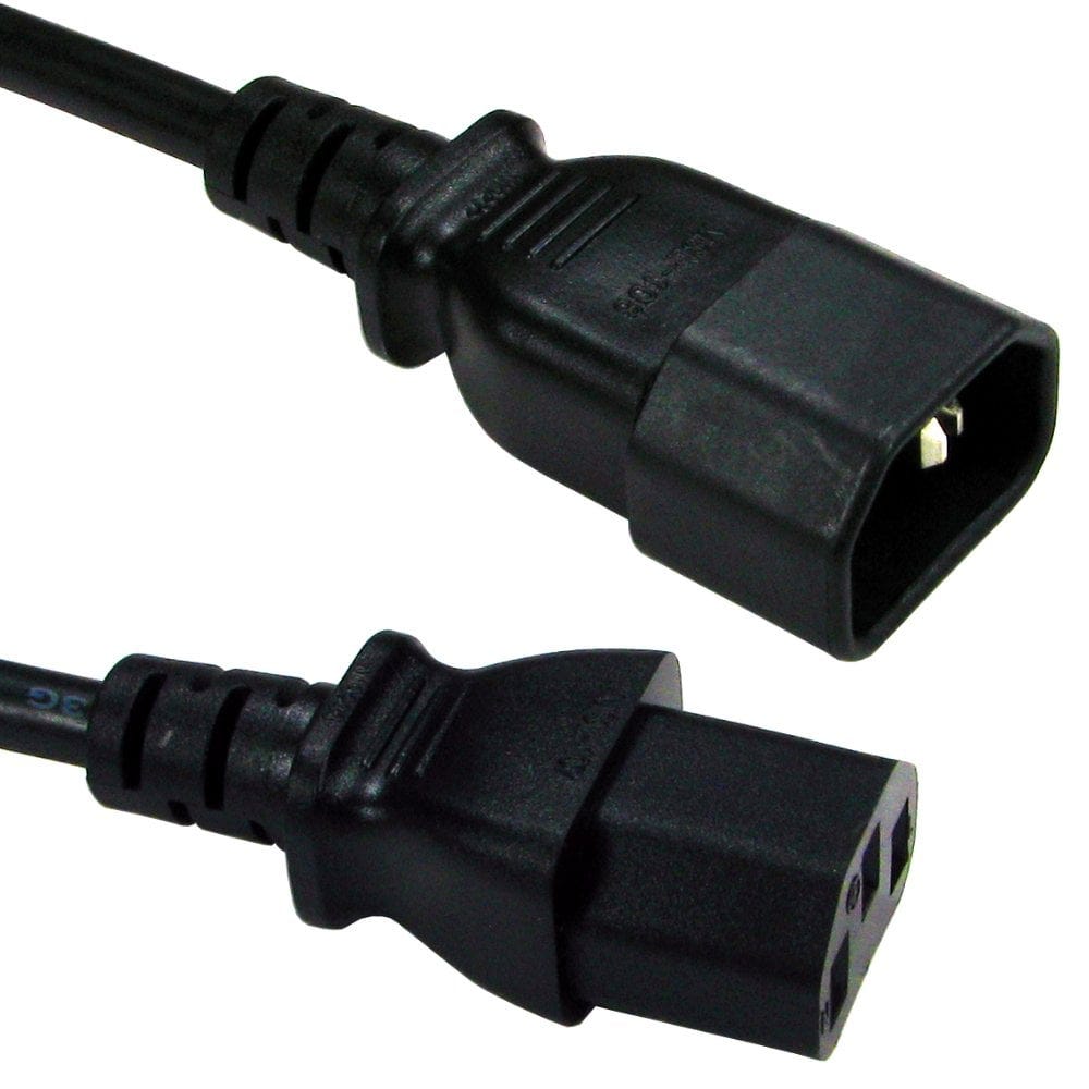 3m IEC Extension Cable C13 to C14 Kettle Lead Extension