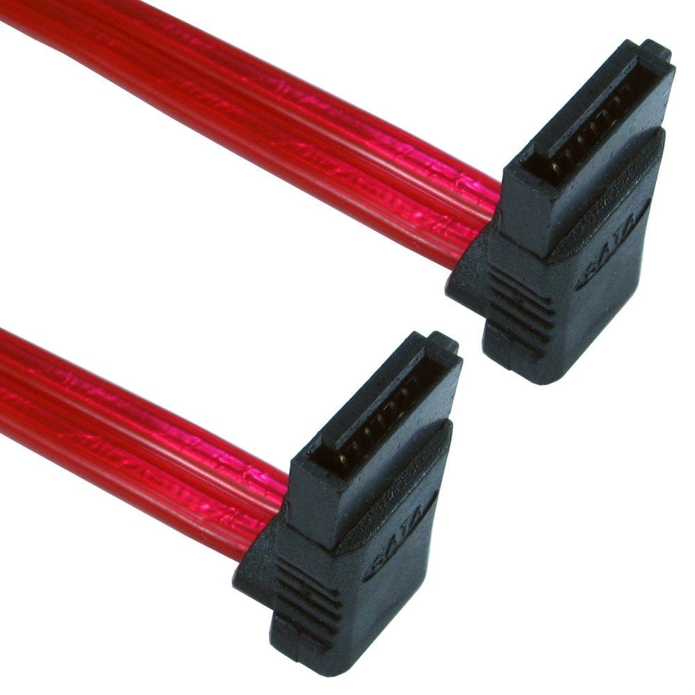 Right Angle Serial ATA Data Cable 45cm