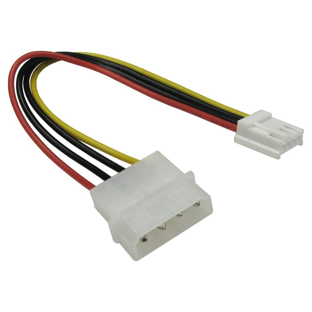 17.5cm 4-Pin Molex To Floppy Power Cable