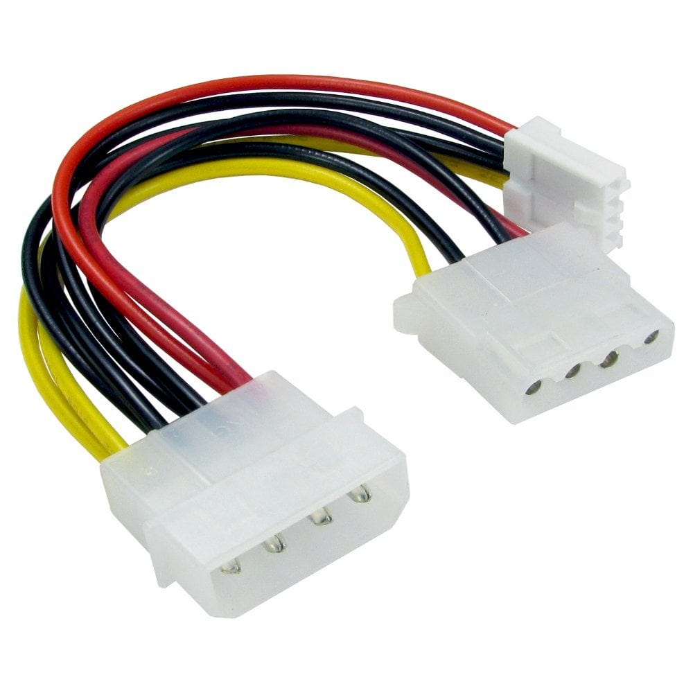 15cm 4-Pin Molex M-4-Pin Molex F+Floppy Drive Power