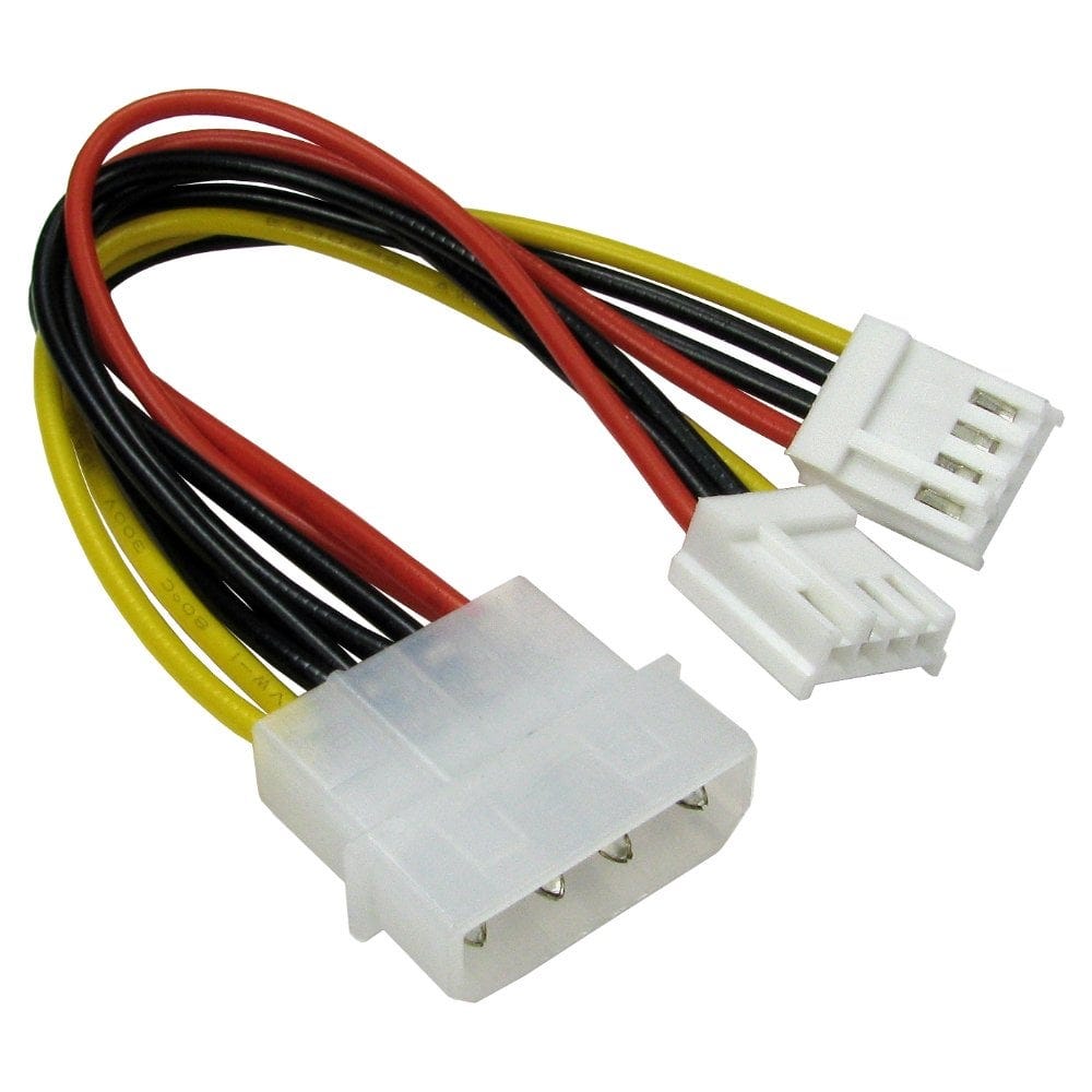 15cm 4-Pin Molex M 2X Floopy Drive Power