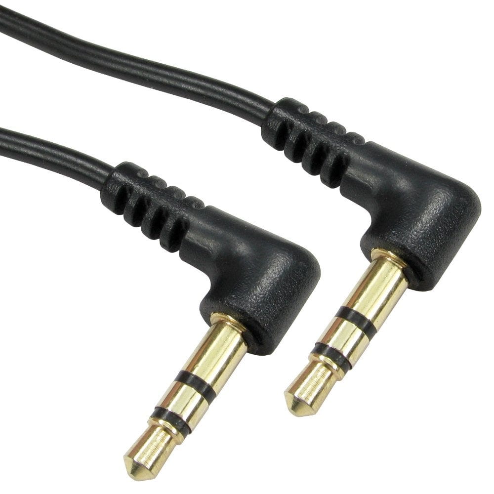 1.5m Right Angled 3.5mm Jack Cable 90 Degree