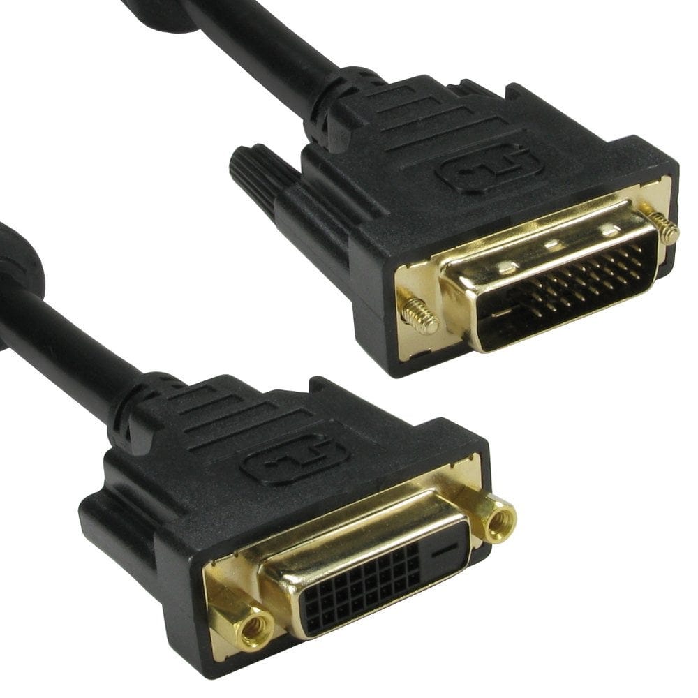 2m DVI-D Dual Link Extension Cable