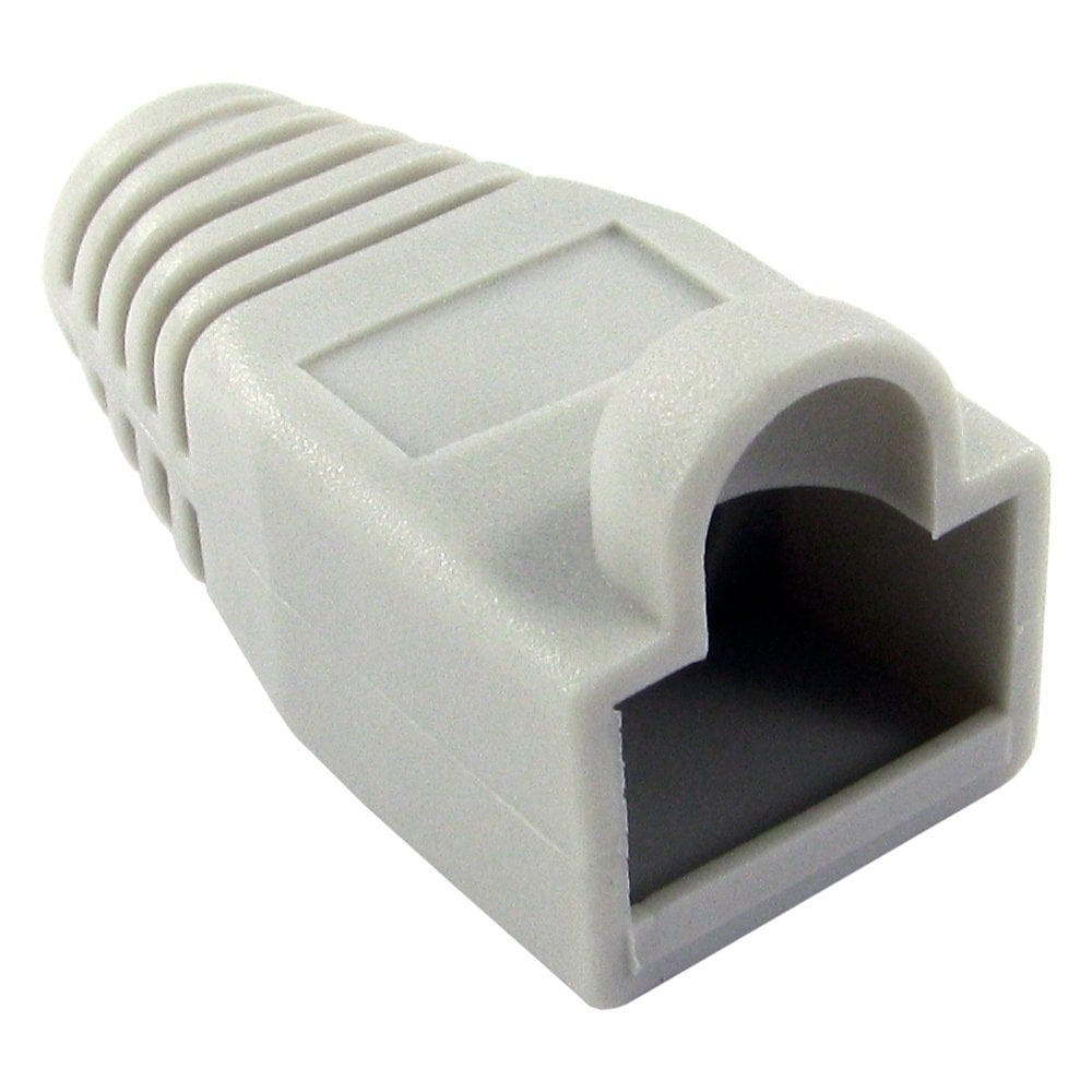 RJ45 Snagless Boot Grey