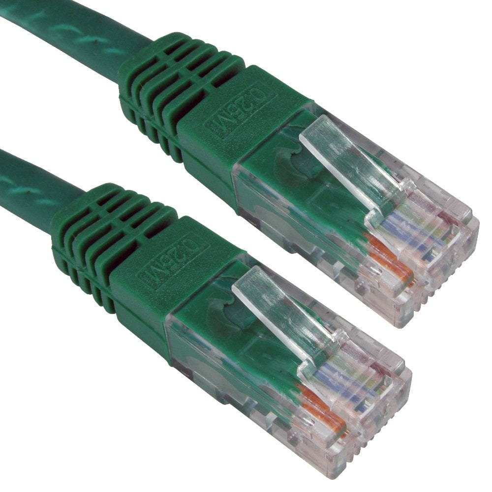 0.15m Cat6 Patch Cable Green